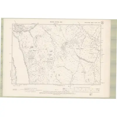 1898 Map of Argyll and Bute Sheet CLXXIII.SW, 1900 Print