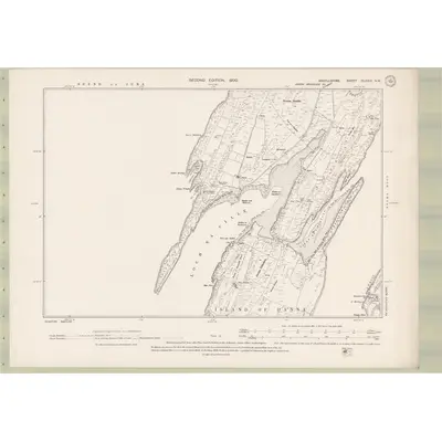 1898 Map of Argyll and Bute Sheet CLXXIX.NW, 1900 Print