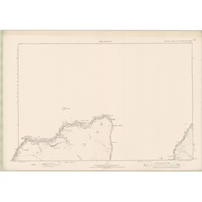 1897 Map of Argyll and Bute Sheet CLXXV & CLXXVI, 1900 Print