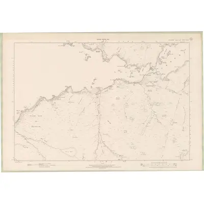 1897 Map of Argyll and Bute Sheet CLXXVII, 1900 Print