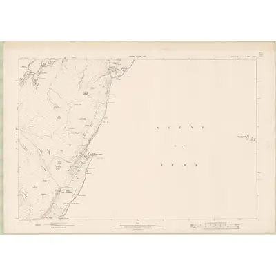 1897 Map of Argyll and Bute Sheet CLXXVIII, 1900 Print
