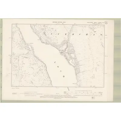 1898 Map of Argyll and Bute Sheet CLXXXIII.NW, 1900 Print