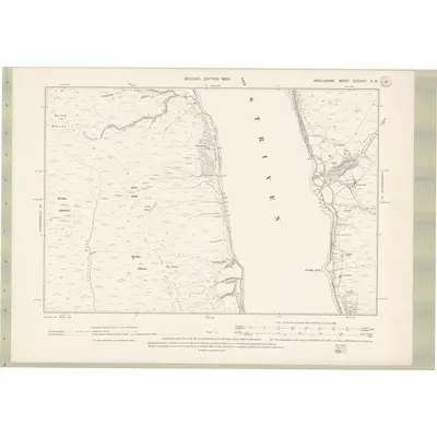 1898 Map of Argyll and Bute Sheet CLXXXIII.SW, 1900 Print