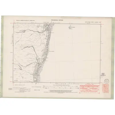 1946 Map of Argyll and Bute Sheet CLXXXIV.SW, 1949 Print