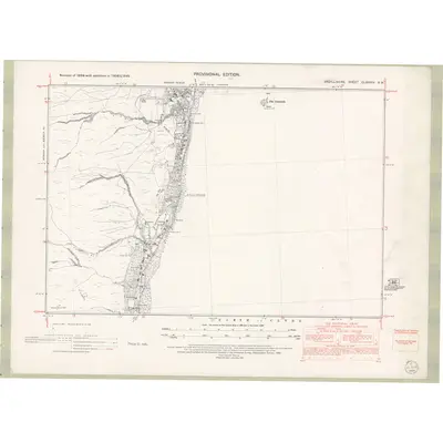1946 Map of Argyll and Bute Sheet CLXXXIV.SW, 1959 Print