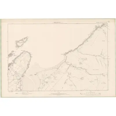 1897 Map of Argyll and Bute Sheet CLXXXVI, 1901 Print