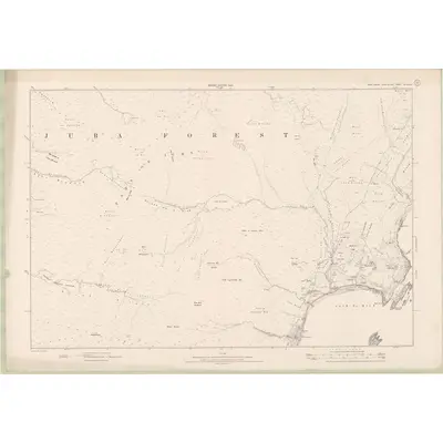1897 Map of Argyll and Bute Sheet CLXXXVIII, 1900 Print