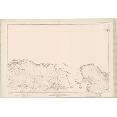 1897 Map of Argyll and Bute Sheet CV, 1900 Print