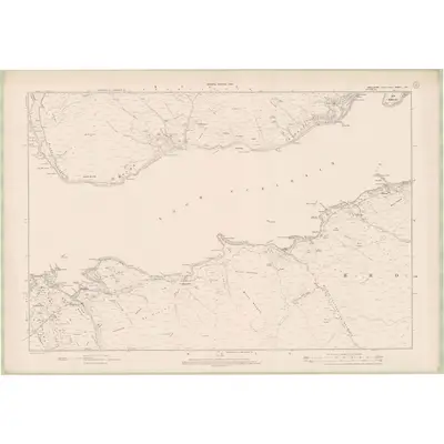 1897 Map of Argyll and Bute Sheet CVI, 1900 Print
