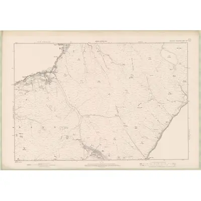 1897 Map of Argyll and Bute Sheet CVII, 1900 Print