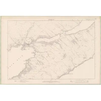 1897 Map of Argyll and Bute Sheet CVIII, 1900 Print