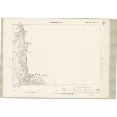 1898 Map of Argyll and Bute Sheet CXCII.NW, 1900 Print