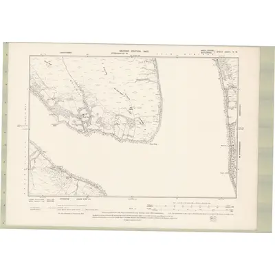 1897 Map of Argyll and Bute Sheet CXCIV.NW, 1900 Print