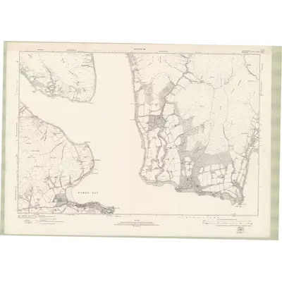 1915 Map of Argyll and Bute Sheet CXCIV, 1924 Print