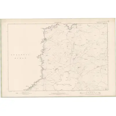 1897 Map of Argyll and Bute Sheet CXCVI, 1900 Print