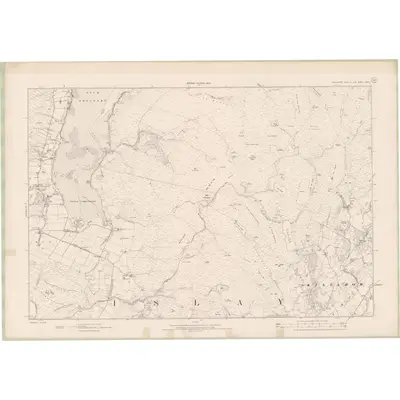 1897 Map of Argyll and Bute Sheet CXCVII, 1900 Print