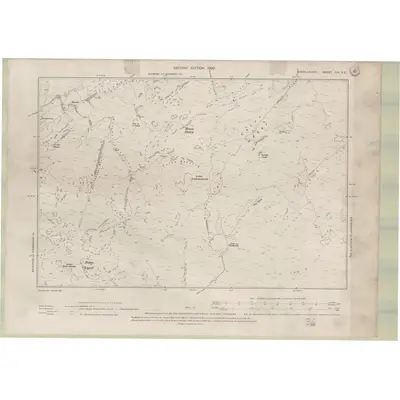 1897 Map of Argyll and Bute Sheet CXI.SE, 1900 Print