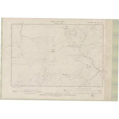 1897 Map of Argyll and Bute Sheet CXIV.NW, 1900 Print