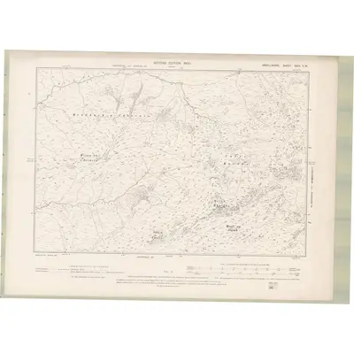 1897 Map of Argyll and Bute Sheet CXIV.SW, 1900 Print
