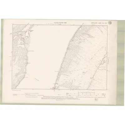 1897 Map of Argyll and Bute Sheet CXLI.NW, 1900 Print