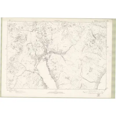 1914 Map of Argyll and Bute Sheet CXLII, 1924 Print