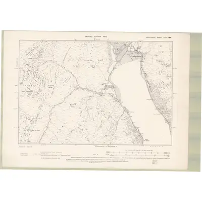 1897 Map of Argyll and Bute Sheet CXLII.SW, 1900 Print