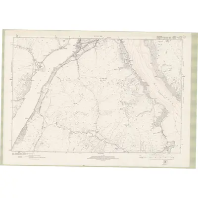 1914 Map of Argyll and Bute Sheet CXLIII, 1924 Print