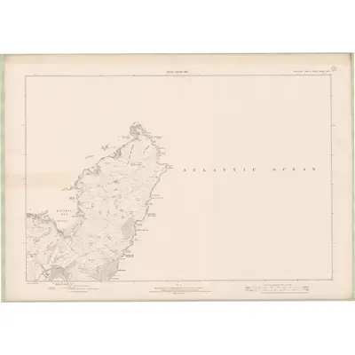 1897 Map of Argyll and Bute Sheet CXLVI, 1900 Print