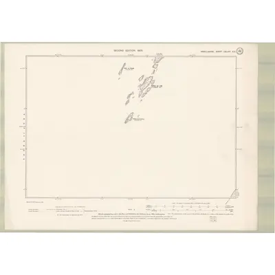 1898 Map of Argyll and Bute Sheet CXLVIII.SE, 1900 Print