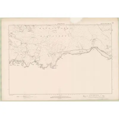 1897 Map of Argyll and Bute Sheet CXVIII, 1900 Print