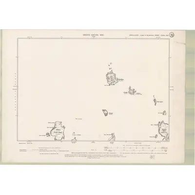 1898 Map of Argyll and Bute Sheet CXXIX.NW, 1900 Print