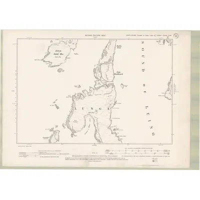 1898 Map of Argyll and Bute Sheet CXXIX.SW, 1900 Print