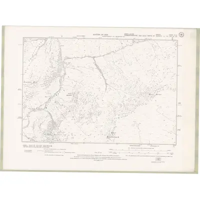 1914 Map of Argyll and Bute Sheet CXXVI.NE, 1924 Print