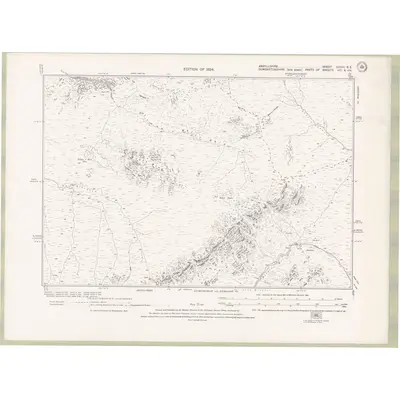 1914 Map of Argyll and Bute Sheet CXXVI.SE, 1924 Print