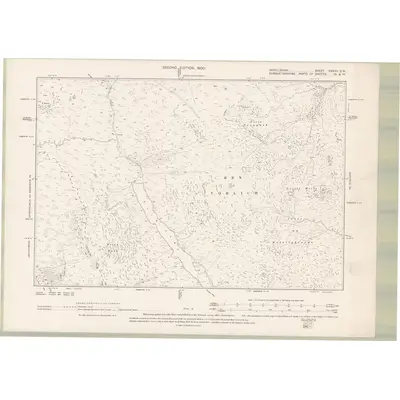 1897 Map of Argyll and Bute Sheet CXXVII.SW, 1900 Print