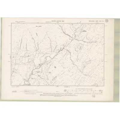1898 Map of Argyll and Bute Sheet CXXX.SE, 1900 Print