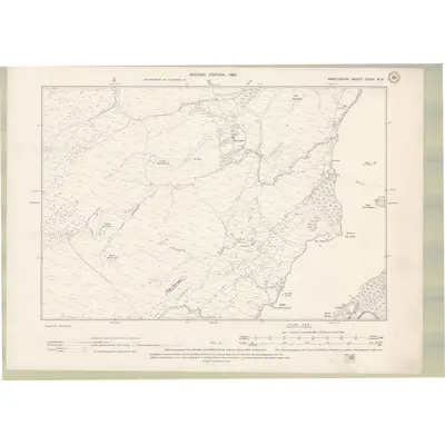 1898 Map of Argyll and Bute Sheet CXXXI.NE, 1900 Print