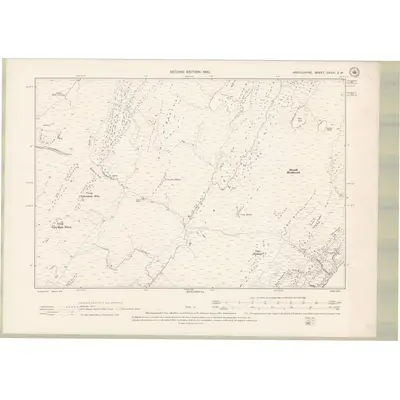 1898 Map of Argyll and Bute Sheet CXXXI.SW, 1900 Print