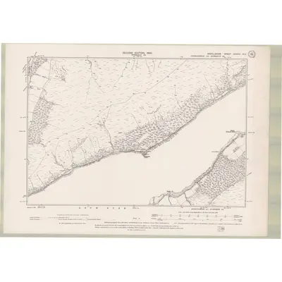 1897 Map of Argyll and Bute Sheet CXXXIII.NE, 1900 Print
