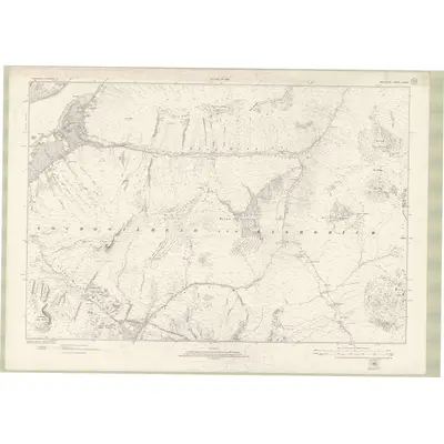 1914 Map of Argyll and Bute Sheet CXXXIV, 1924 Print
