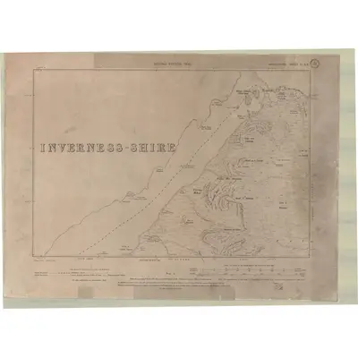 1897 Map of Argyll and Bute Sheet IV.SE, 1900 Print