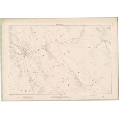 1897 Map of Argyll and Bute Sheet LII, 1900 Print