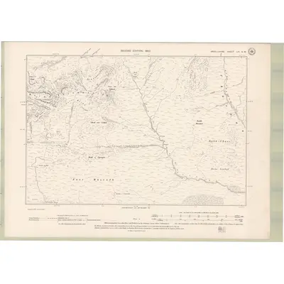 1897 Map of Argyll and Bute Sheet LIX.NW, 1900 Print