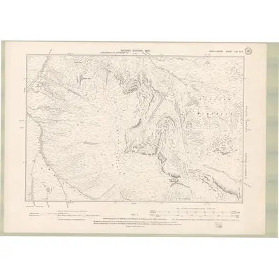 1897 Map of Argyll and Bute Sheet LIX.SE, 1900 Print