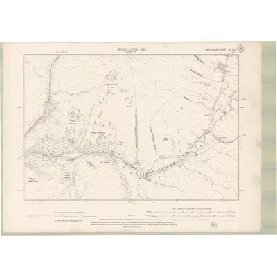 1897 Map of Argyll and Bute Sheet LV.NW, 1900 Print