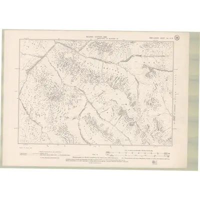 1897 Map of Argyll and Bute Sheet LX.NW, 1900 Print