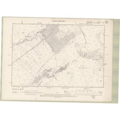 1897 Map of Argyll and Bute Sheet LXI.SE, 1900 Print