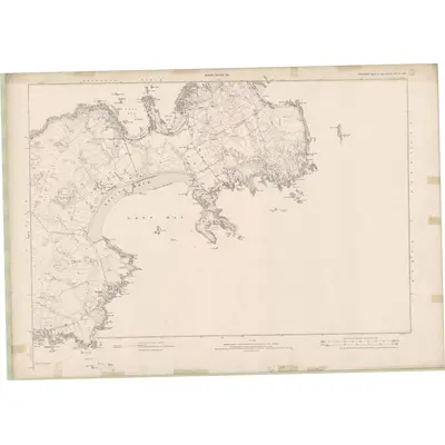 1898 Map of Argyll and Bute Sheet LXV & LXXIX, 1901 Print