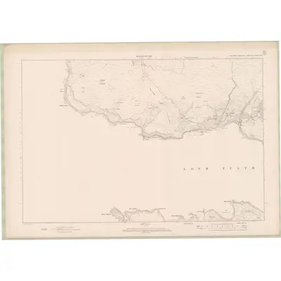 1897 Map of Argyll and Bute Sheet LXVII, 1900 Print