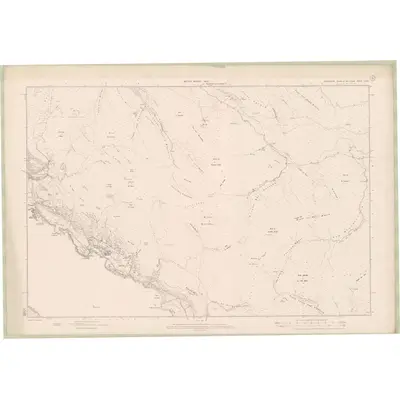 1897 Map of Argyll and Bute Sheet LXVIII, 1900 Print